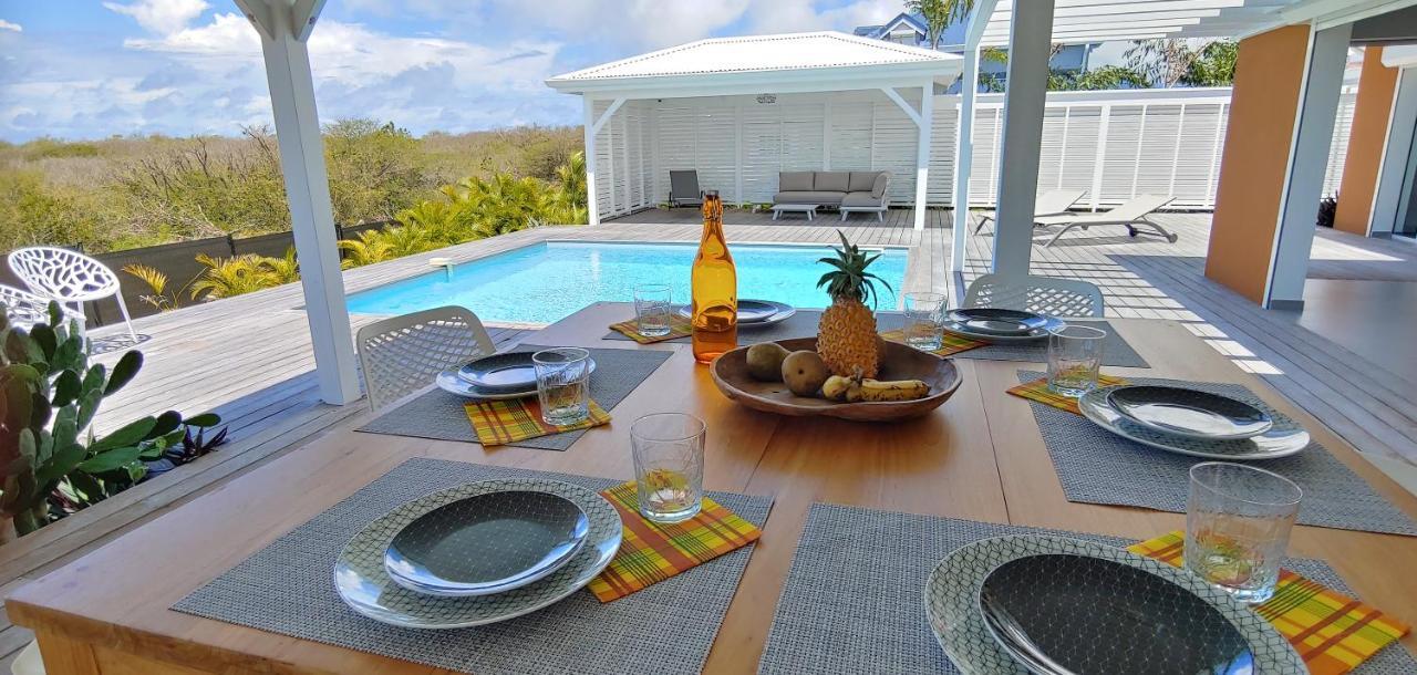Villa Fleur De Goyave - Tres Bien Ventilee - Vue Degagee Saint-Francois  Εξωτερικό φωτογραφία