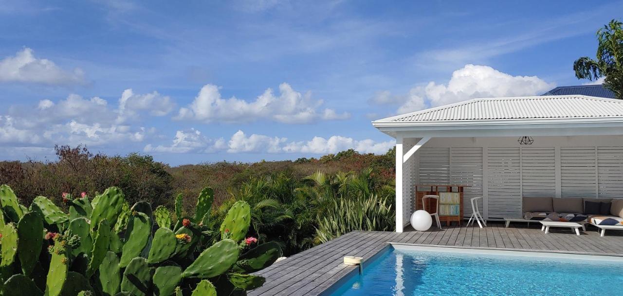 Villa Fleur De Goyave - Tres Bien Ventilee - Vue Degagee Saint-Francois  Εξωτερικό φωτογραφία